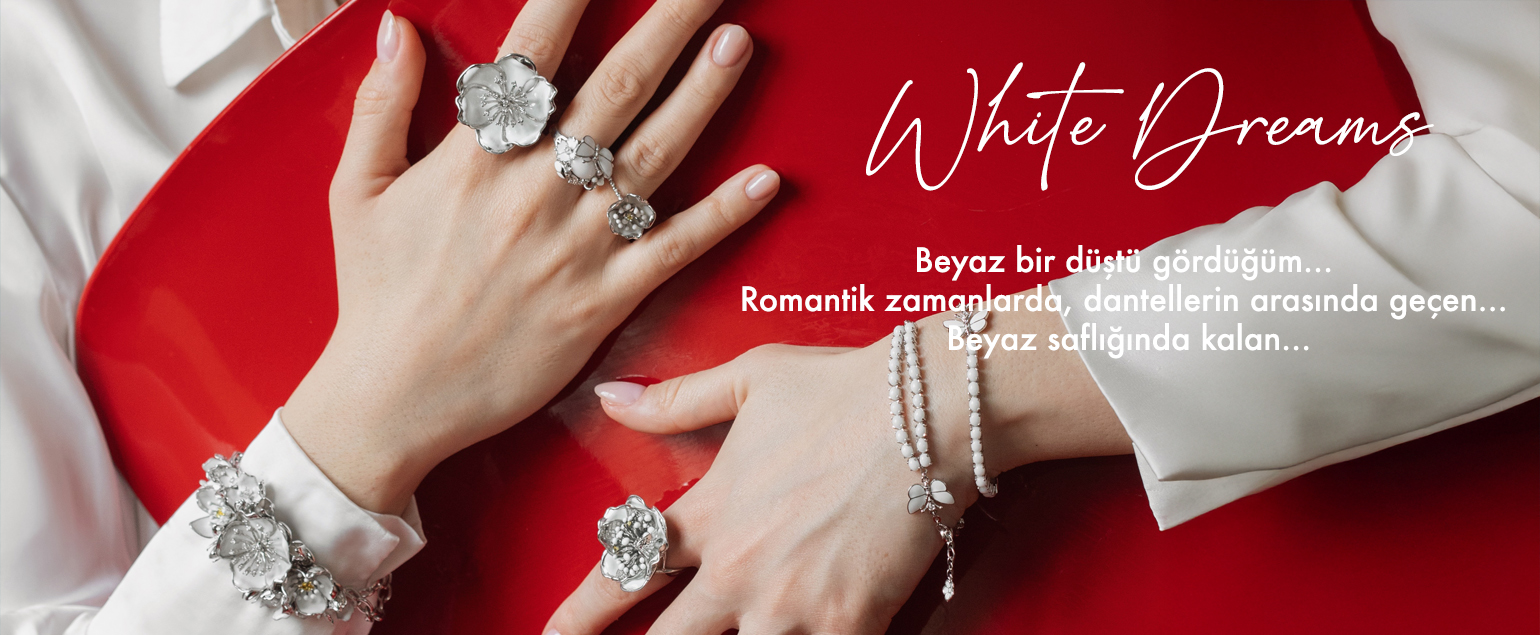 Roberto Bravo Gümüş White Dreams Koleksiyon Ürünleri